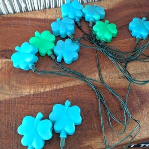 Vintage St. Patricks Day String Lights New